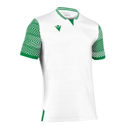 Camiseta de Juego manga corta Macron TUREIS Blanco-Verde