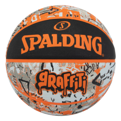 Balón de Baloncesto Spalding GRAFITTI Orange Sz7