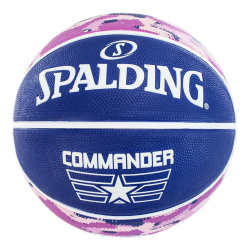 Balón de baloncesto Spalding COMMANDER Solid Purple Sz6